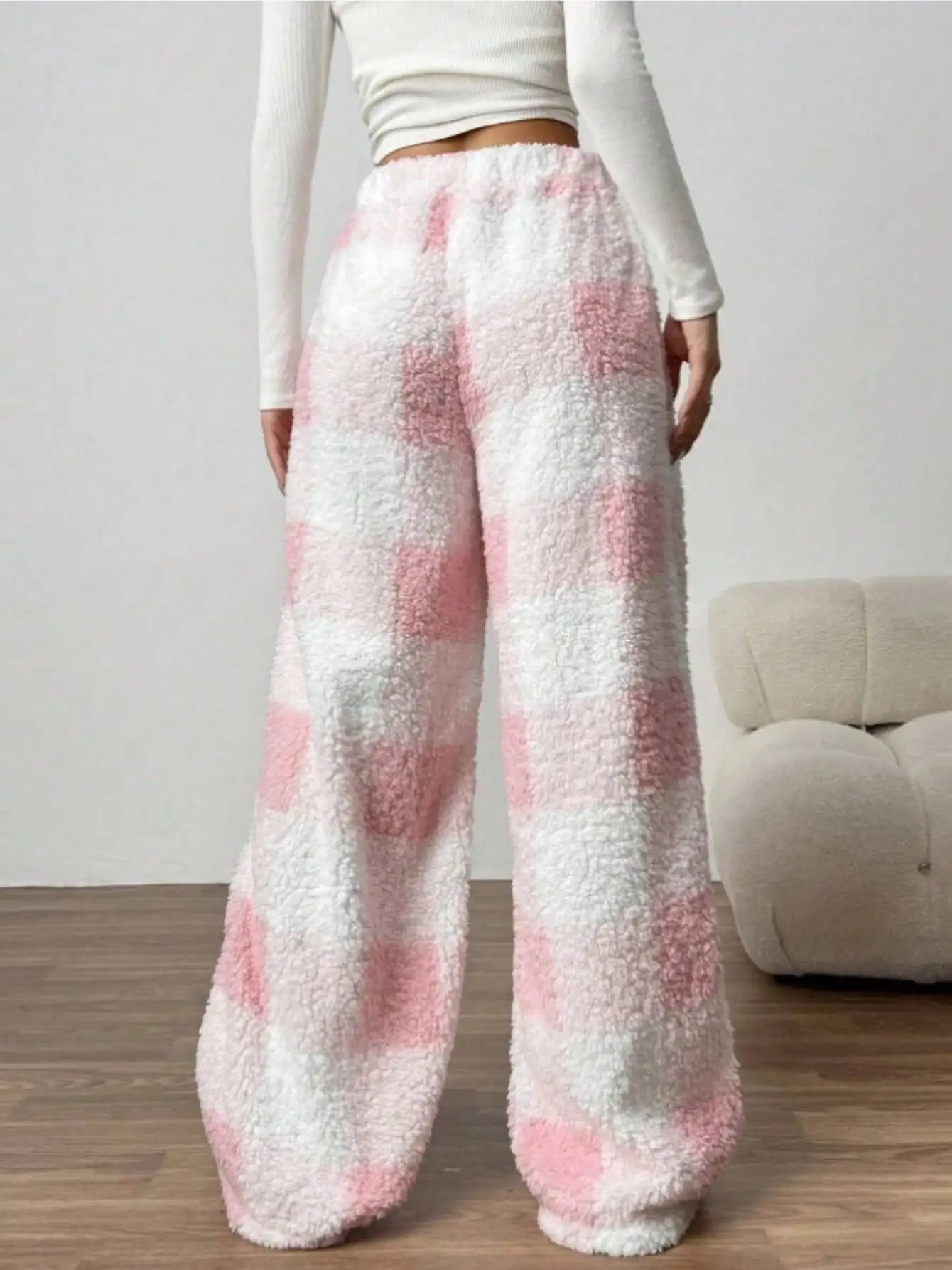 Pantalon Pyjama Femme Carreaux Hiver
