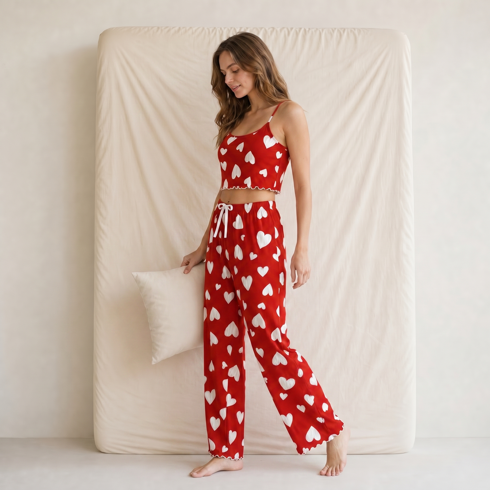 Pyjama Femme Noël Rouge