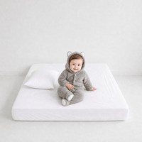 Combinaison Bébé Capuche Gris