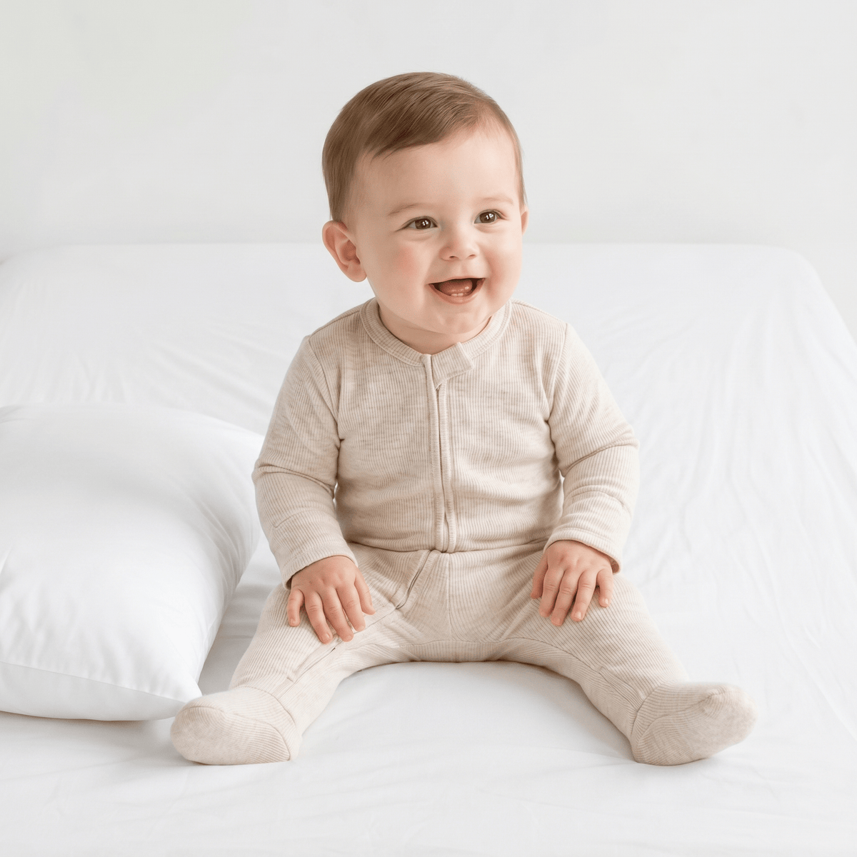 Combinaison Pyjama Bébé Beige