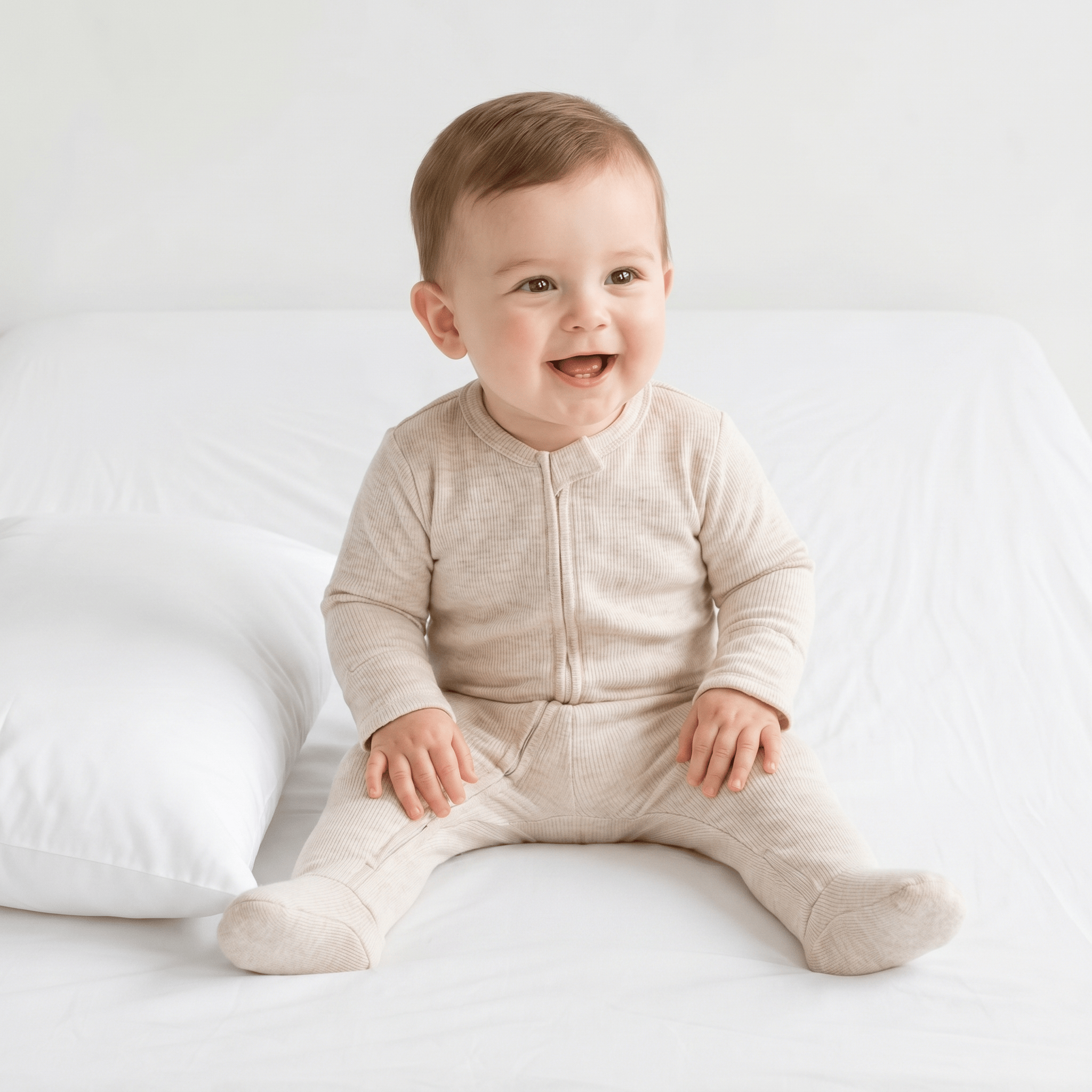 Combinaison Pyjama Bébé Beige