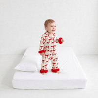 Combinaison Pyjama Bébé Fille Noël Satin