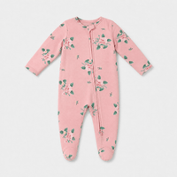 Combinaison Pyjama Bébé Fleuri