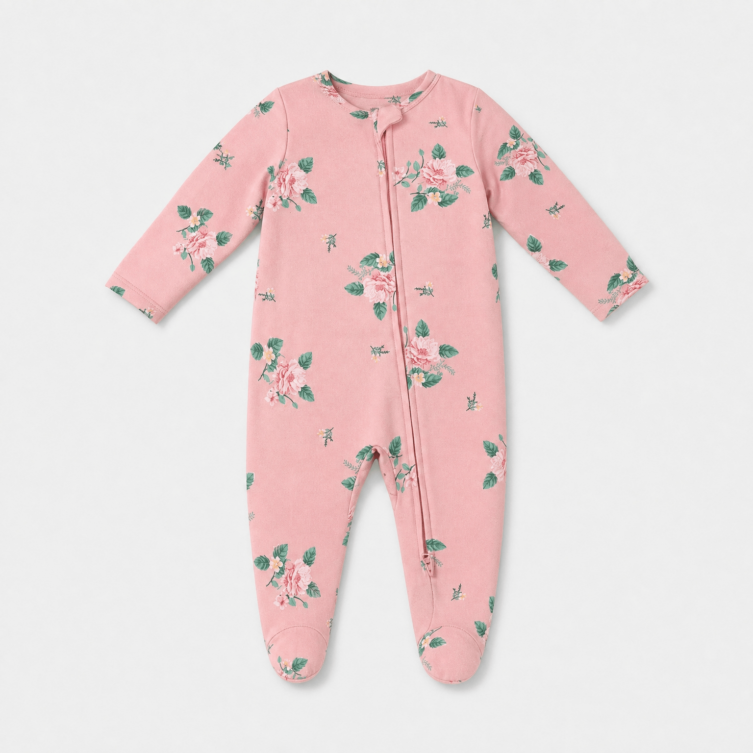 Combinaison Pyjama Bébé Fleuri