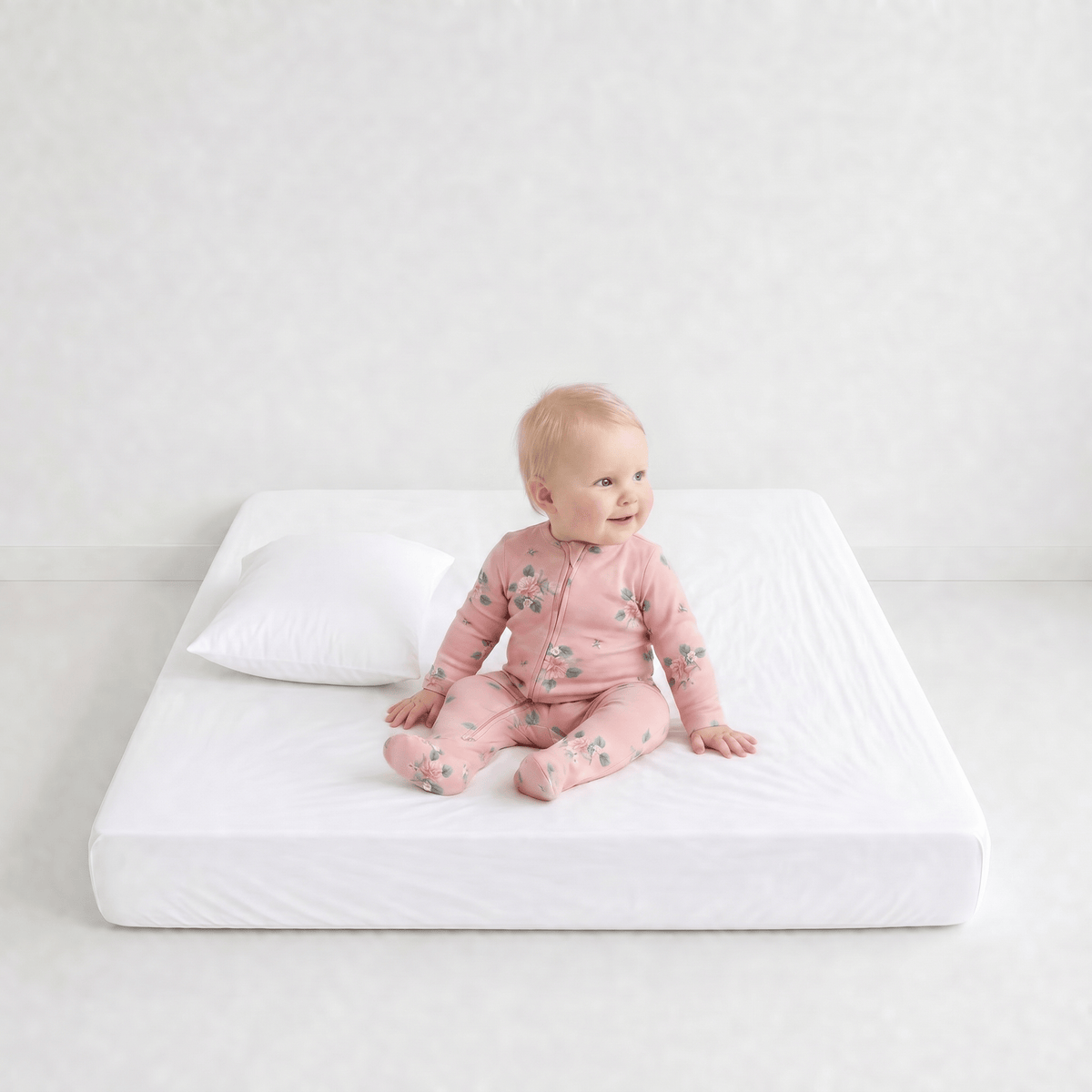 Combinaison Pyjama Bébé Fleuri