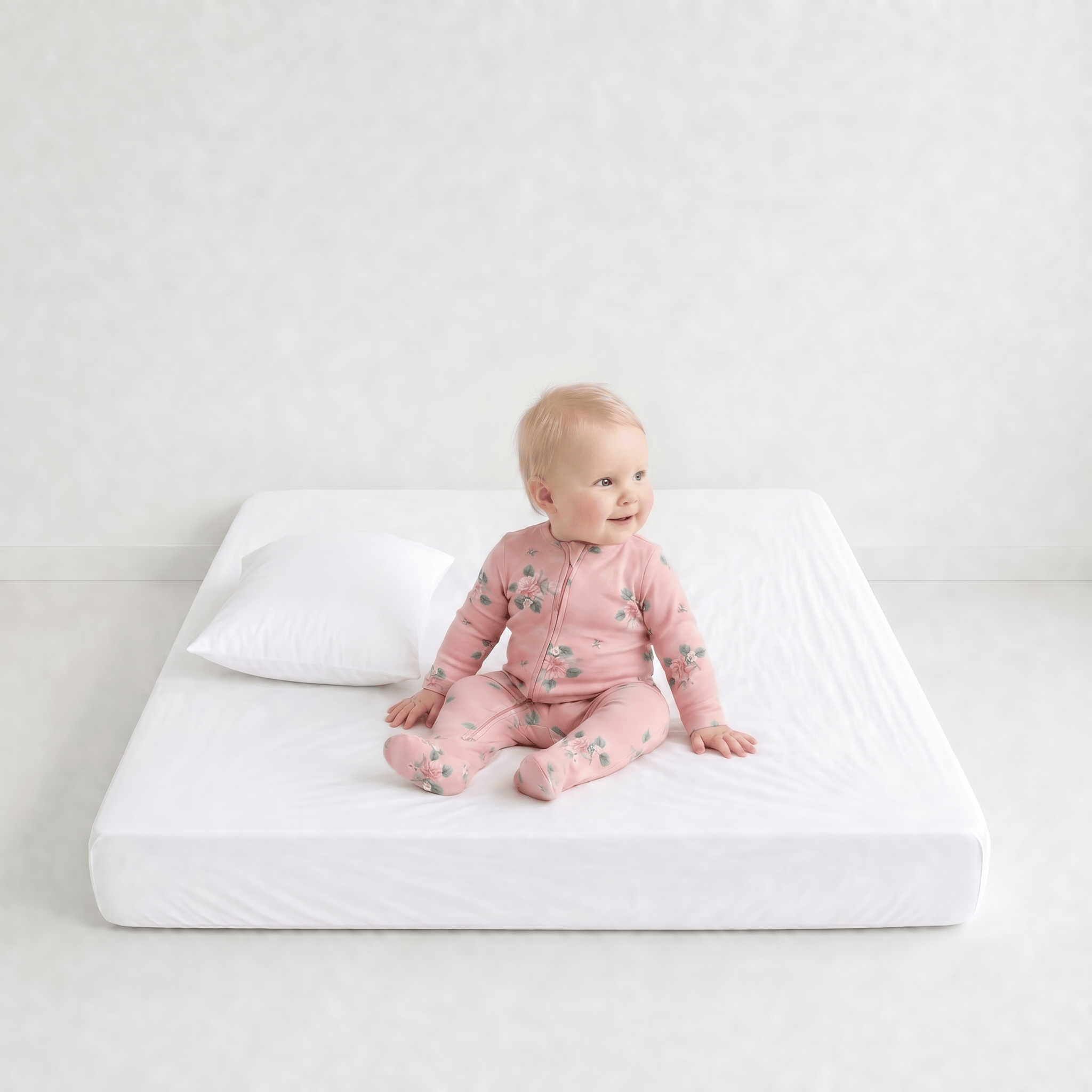 Combinaison Pyjama Bébé Fleuri