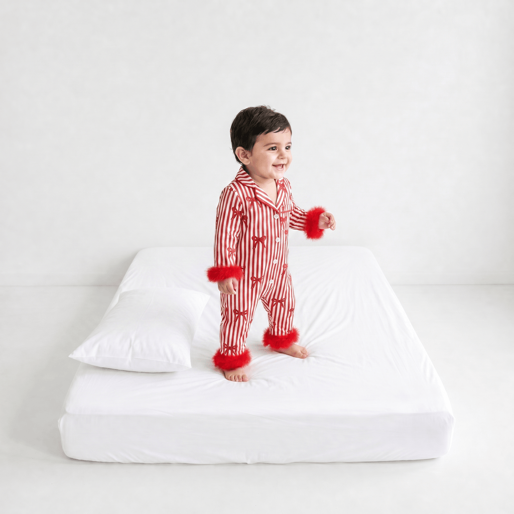 Combinaison Pyjama Bébé Noël Fille
