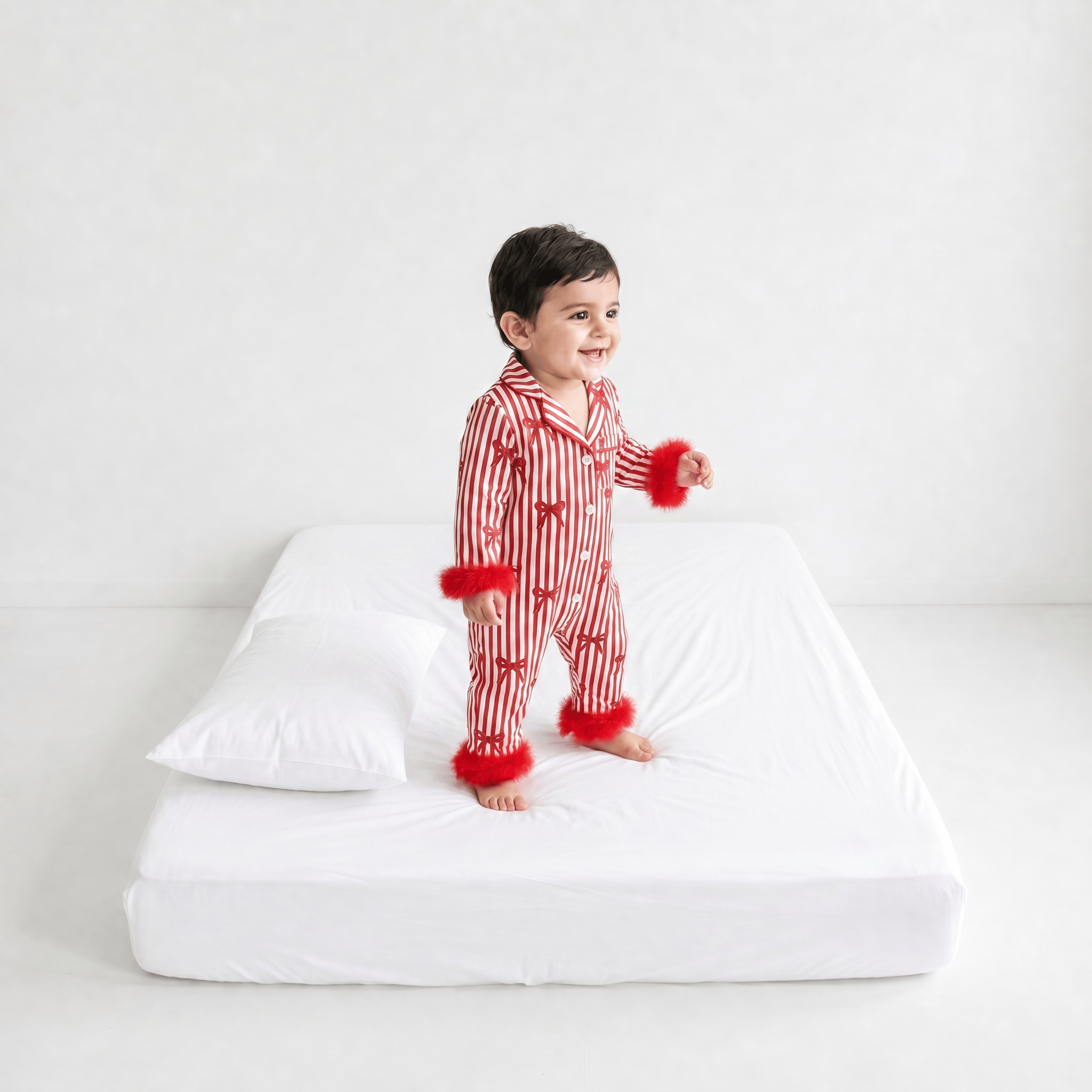 Combinaison Pyjama Bébé Noël Fille