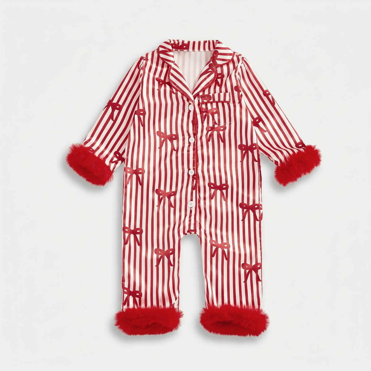 Combinaison Pyjama Bébé Noël Fille