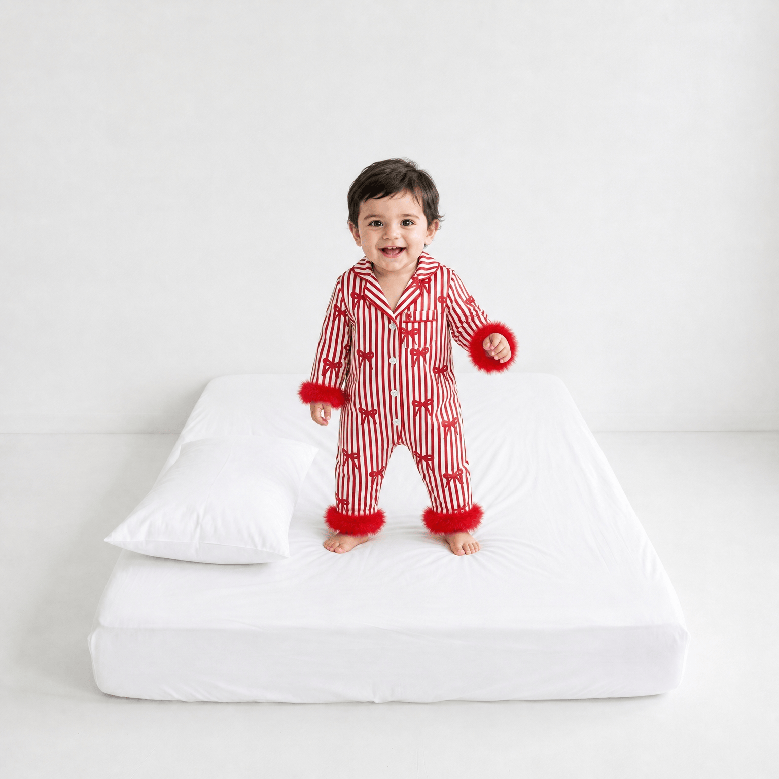 Combinaison Pyjama Bébé Noël Fille