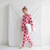 Ensemble Pyjama Coeur Femme