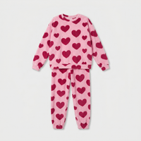 Ensemble Pyjama Coeur Femme