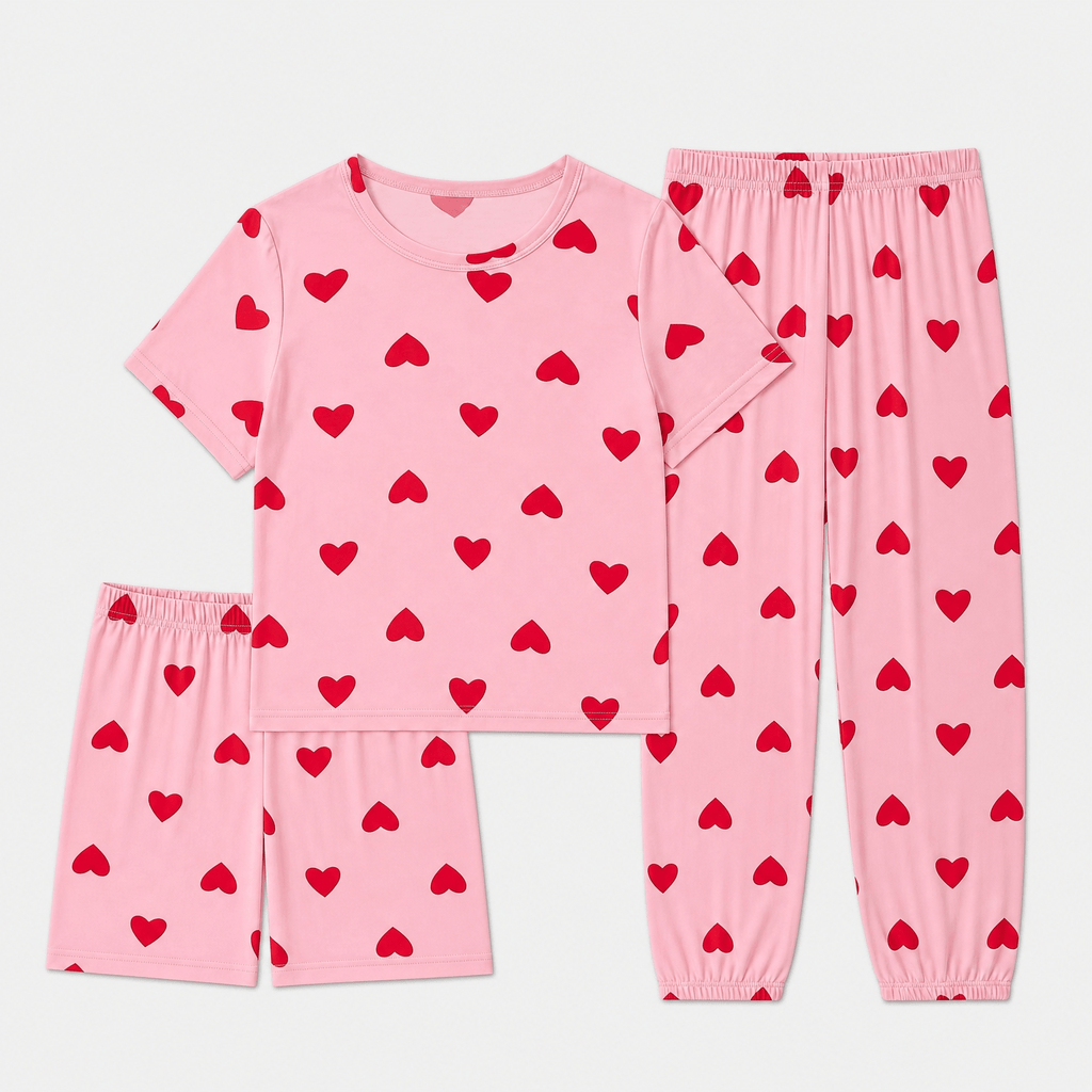 Ensemble Pyjama Enfant Fille 3 Pièces