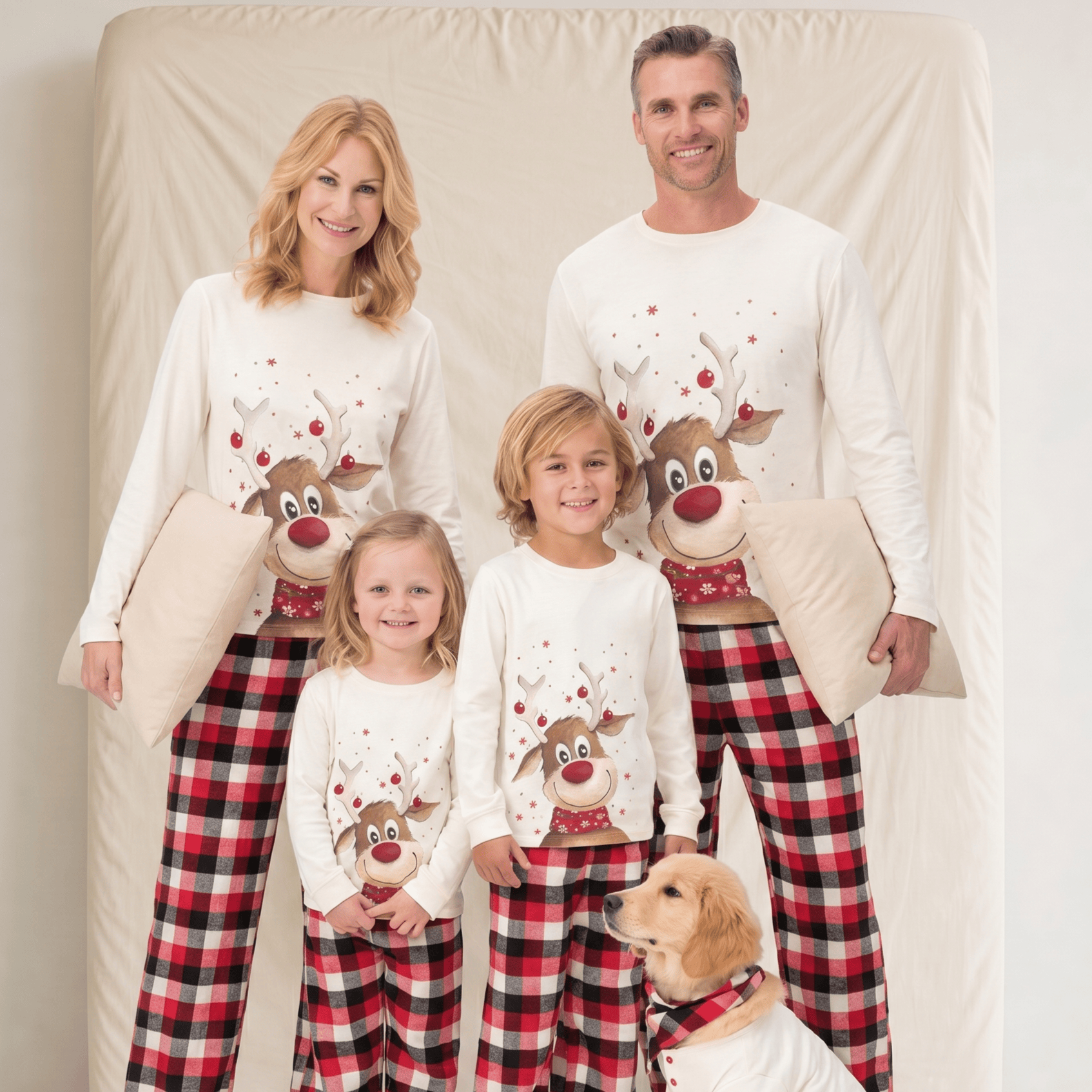 Ensemble Pyjama Famille Noël