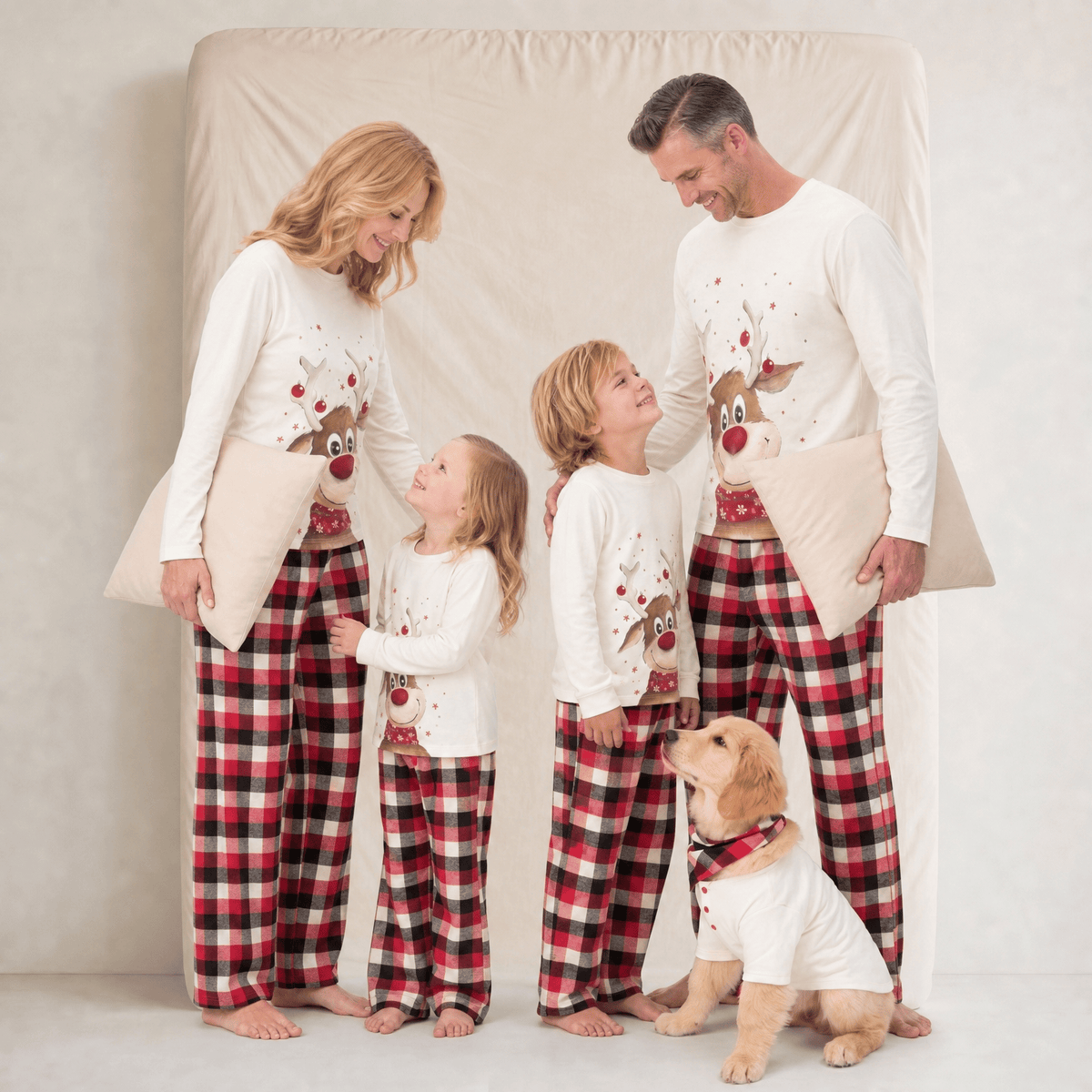Ensemble Pyjama Famille Noël