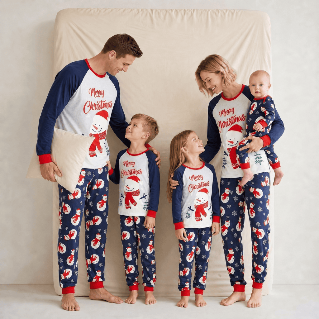 Ensemble Pyjama Famille Noël Parent et Enfant