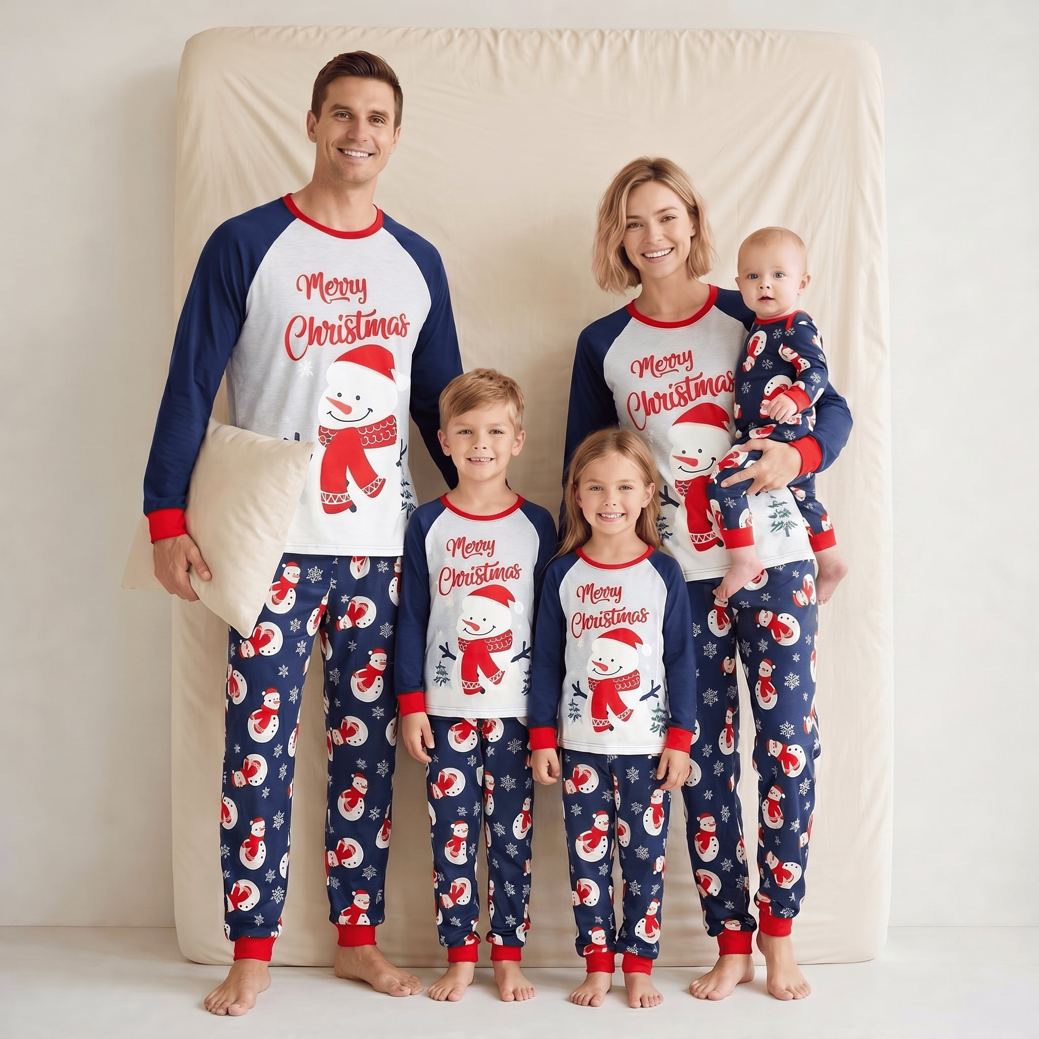 Ensemble Pyjama Famille Noël Parent et Enfant
