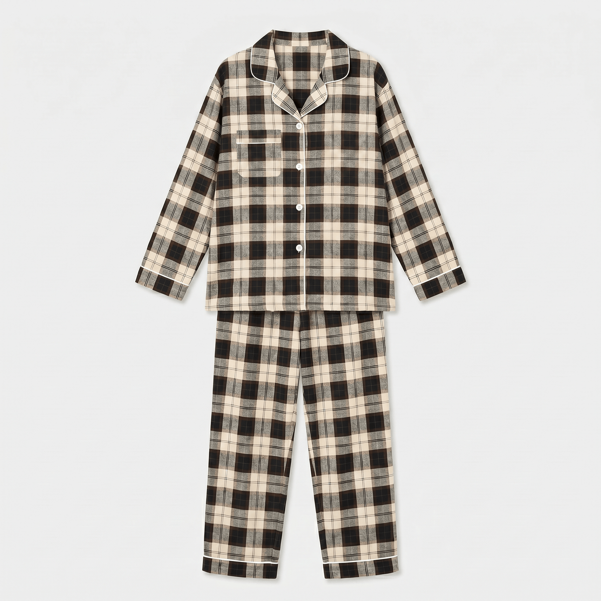 Ensemble Pyjama Femme à Carreaux
