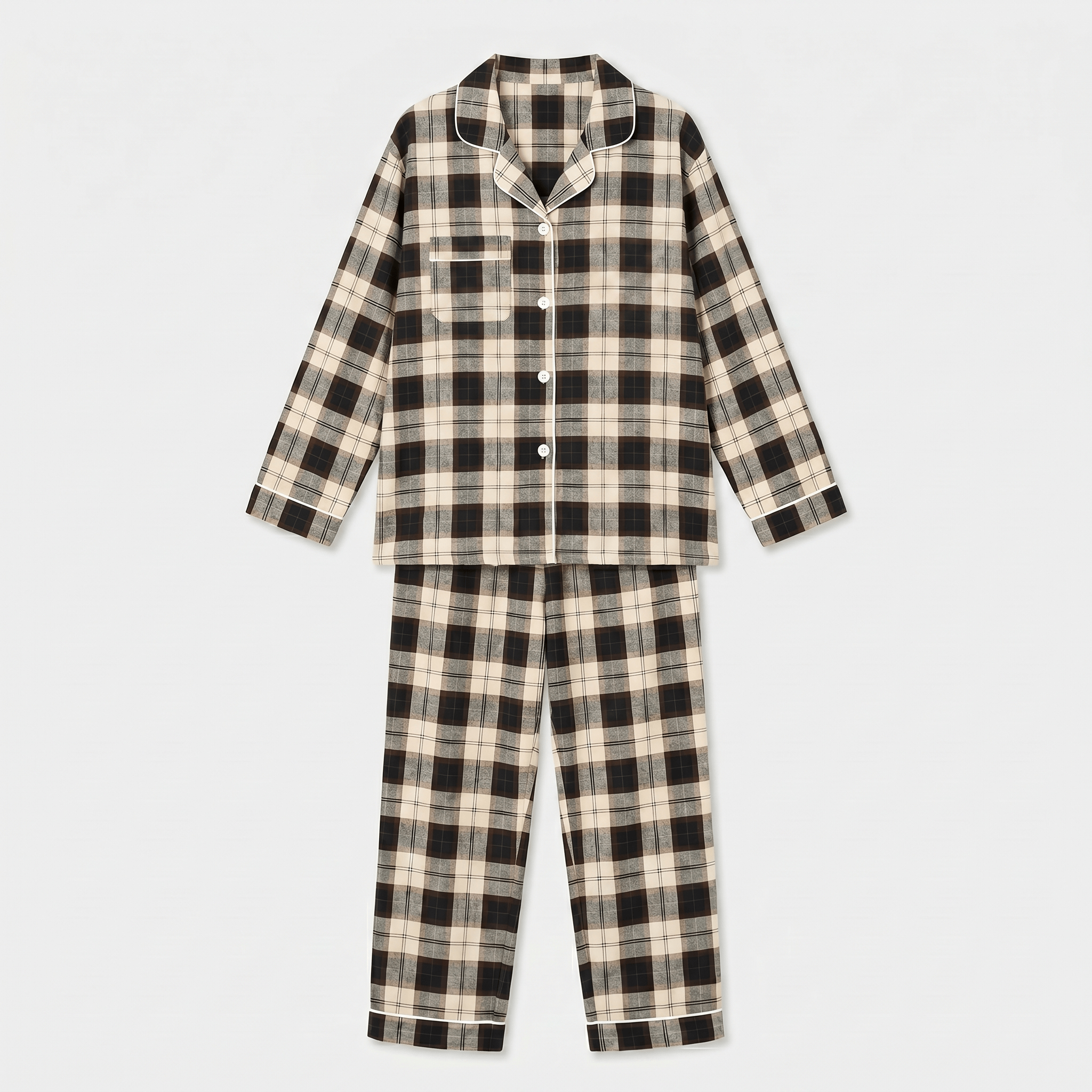 Ensemble Pyjama Femme à Carreaux