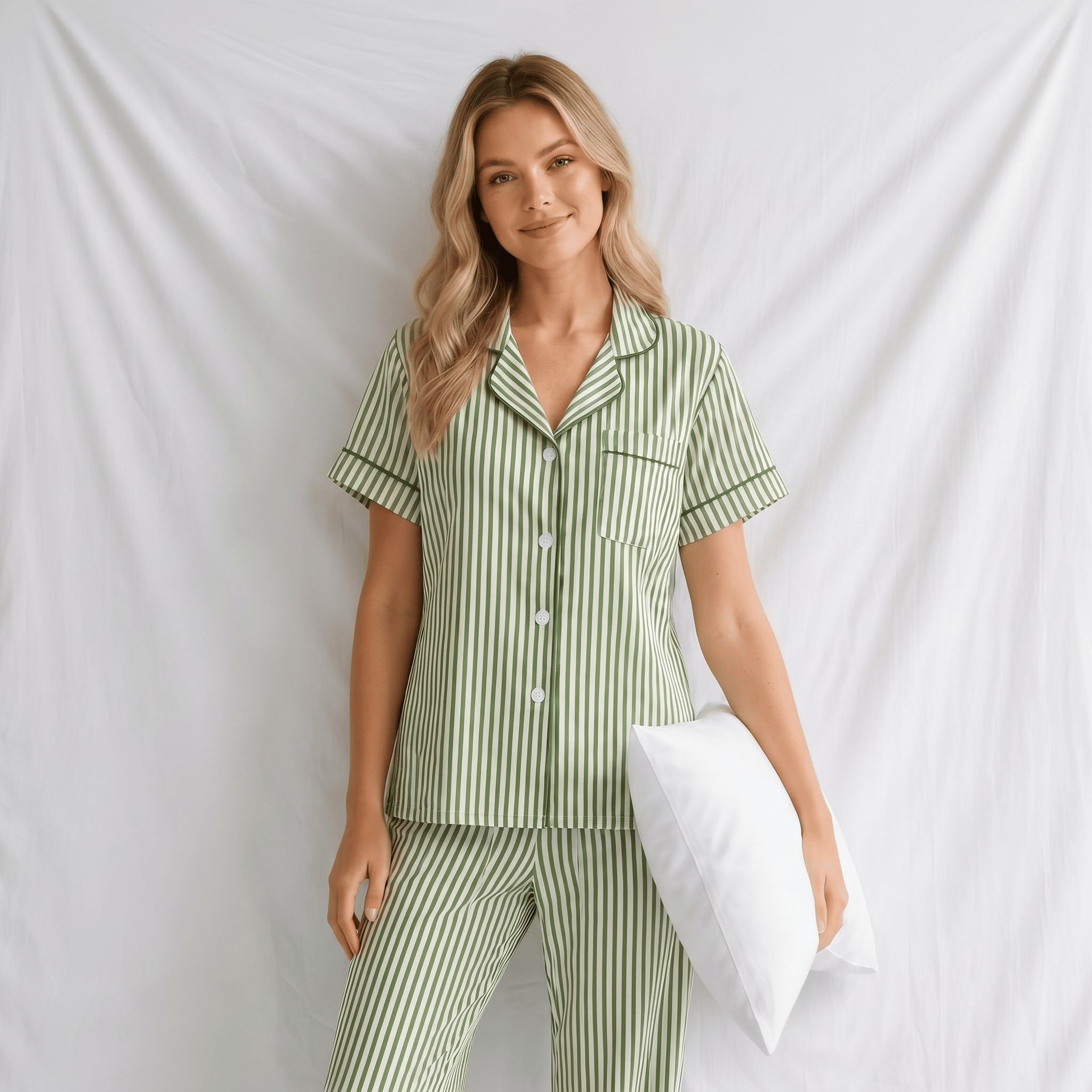 Ensemble Pyjama Femme à Rayures