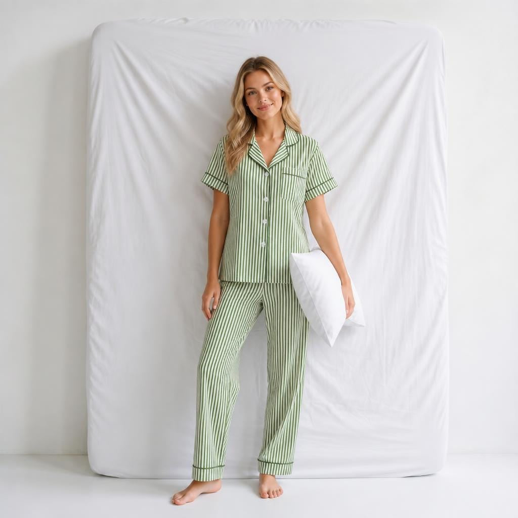 Ensemble Pyjama Femme à Rayures