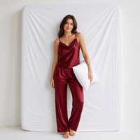 Ensemble Pyjama Femme Satin Nuit