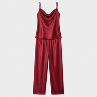 Ensemble Pyjama Femme Satin Nuit