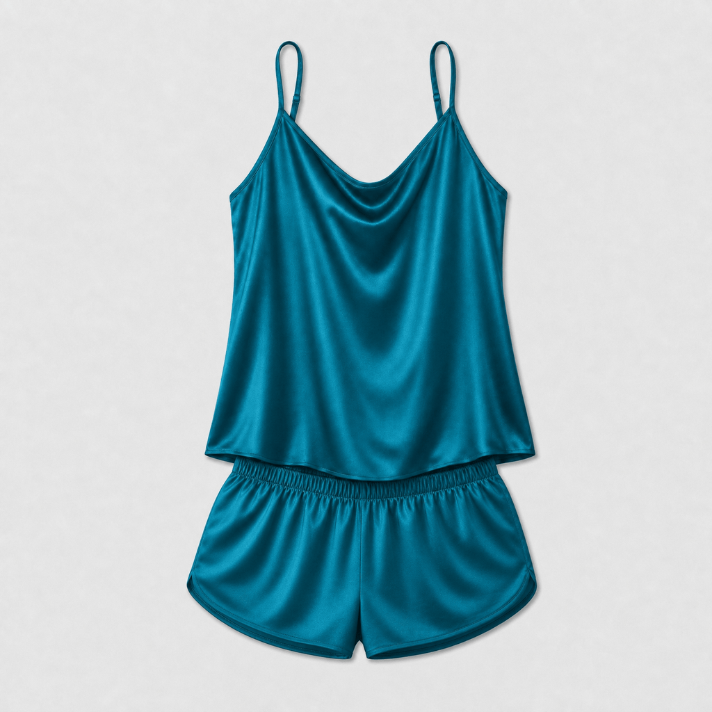 Ensemble Pyjama Femme Satin Soie