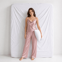 Ensemble Pyjama Femme Satiné