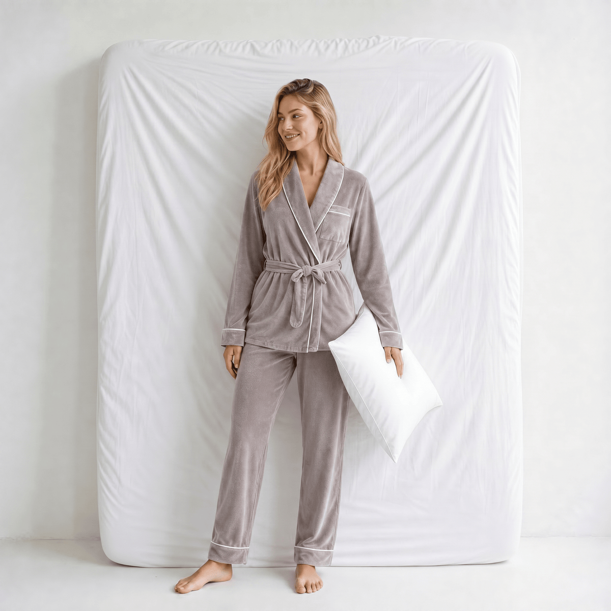 Ensemble Pyjama Femme Velours