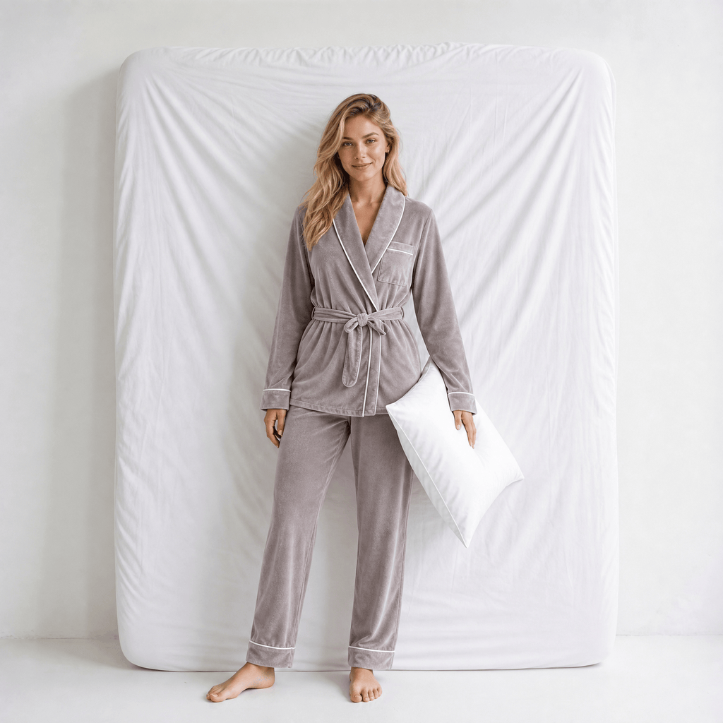 Ensemble Pyjama Femme Velours