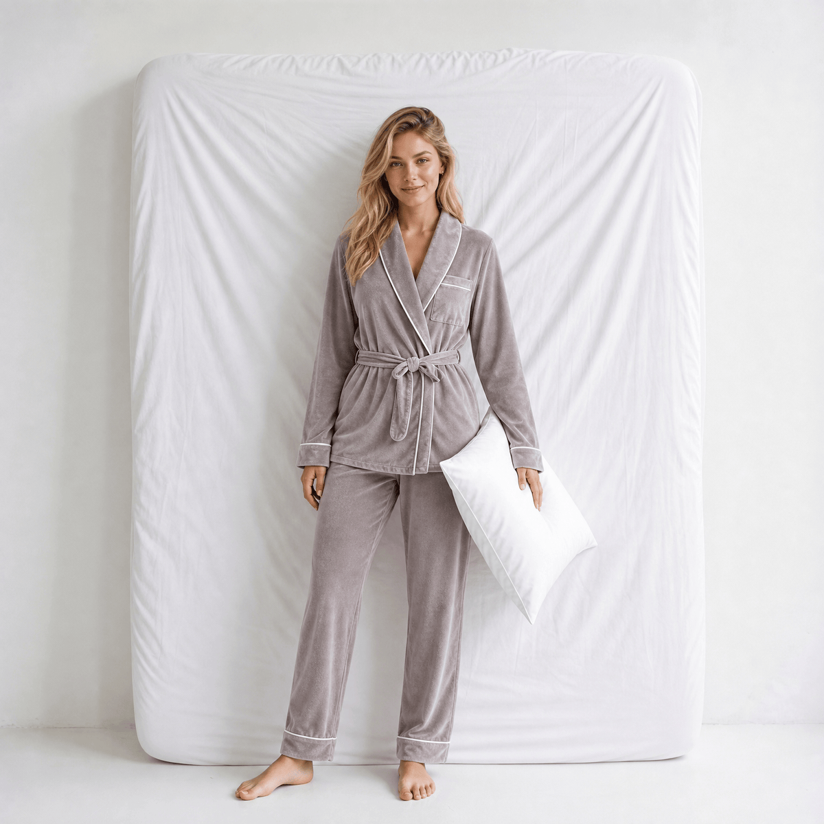 Ensemble Pyjama Femme Velours