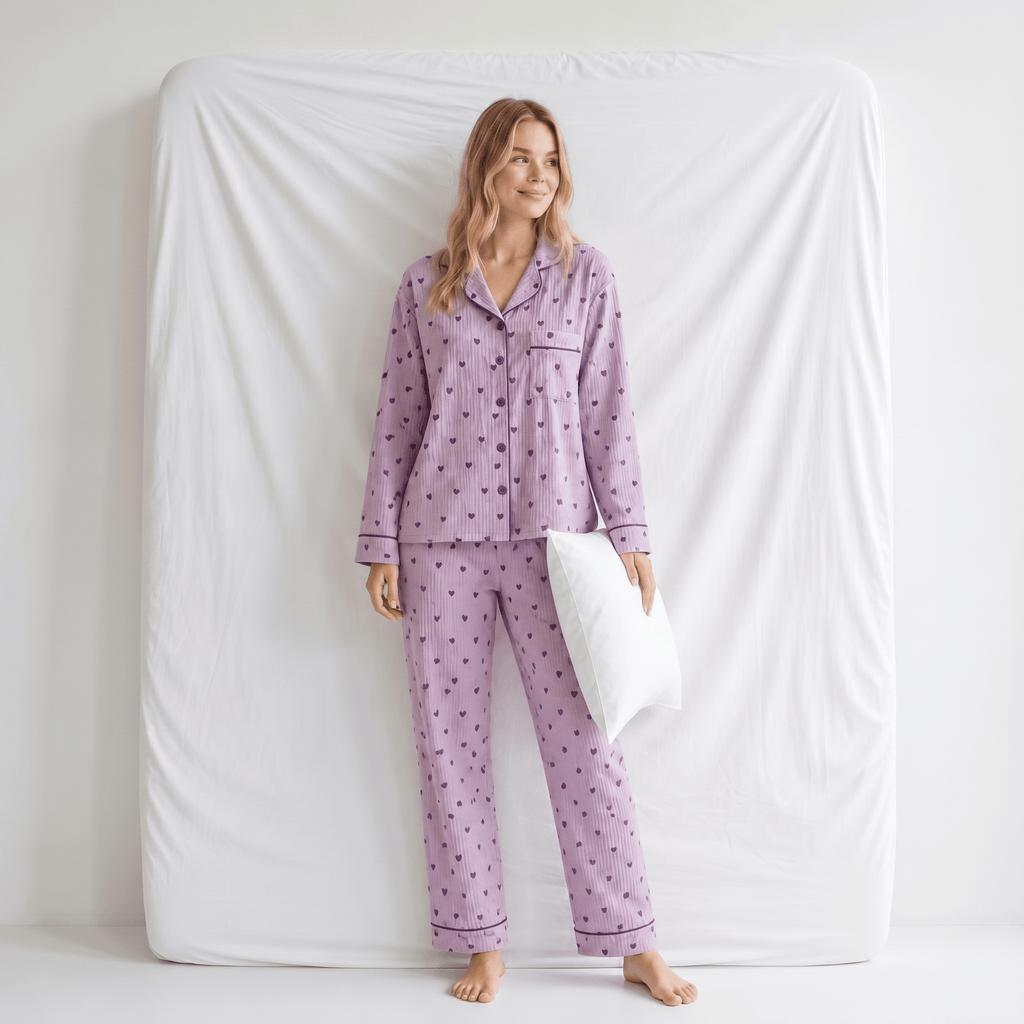 Ensemble Pyjama Femme Violet