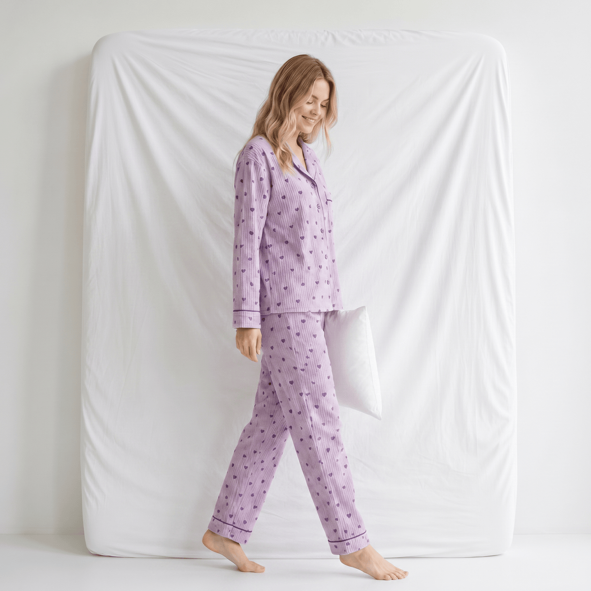 Ensemble Pyjama Femme Violet