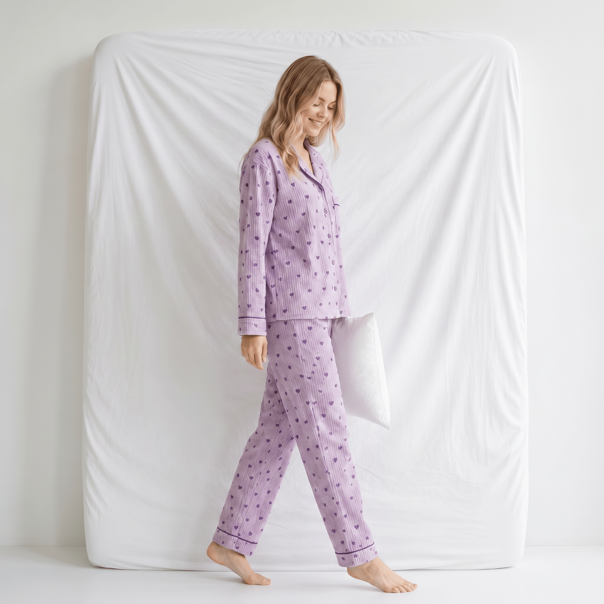 Ensemble Pyjama Femme Violet