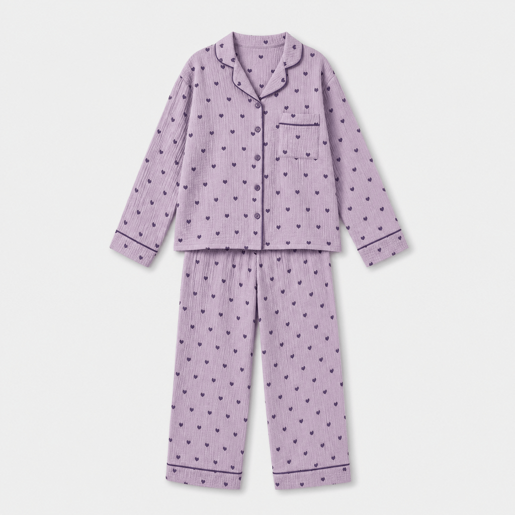 Ensemble Pyjama Femme Violet