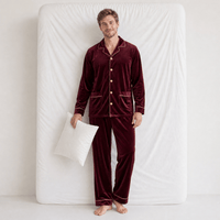 Ensemble Pyjama Velours Homme