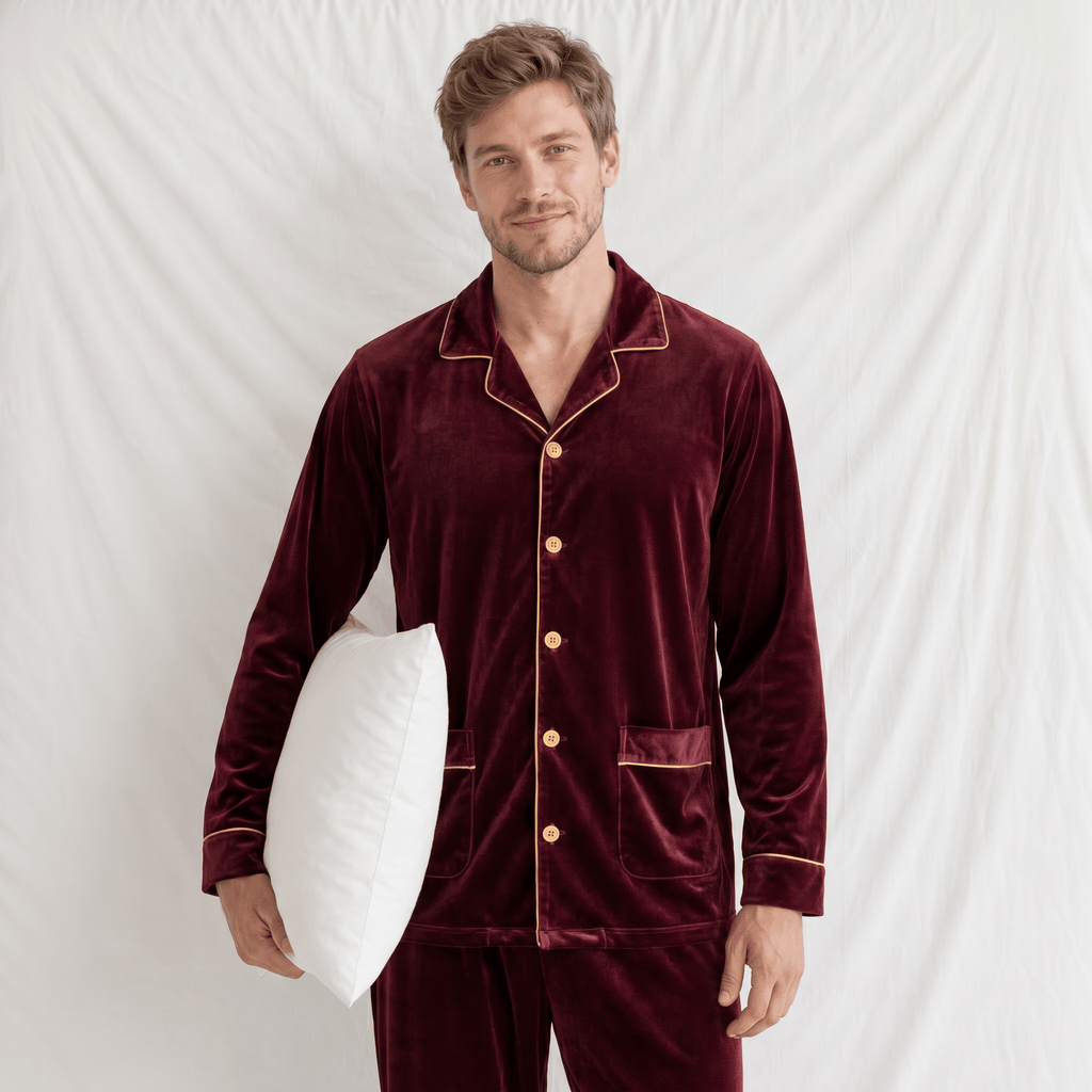Ensemble Pyjama Velours Homme