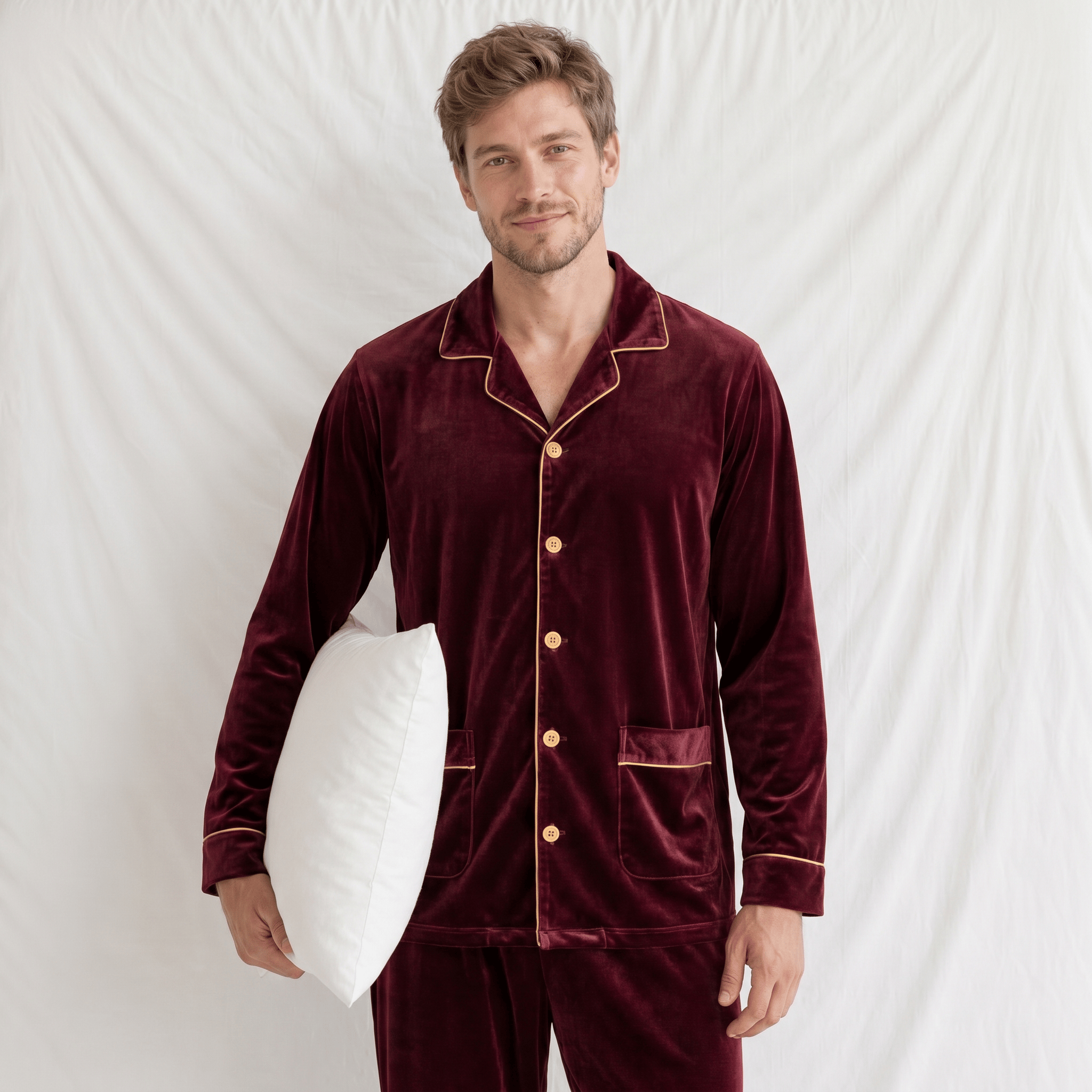 Ensemble Pyjama Velours Homme