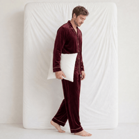 Ensemble Pyjama Velours Homme