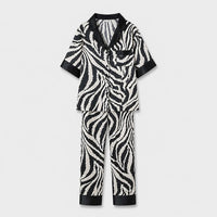 Pyjama Femme Satin Zèbre