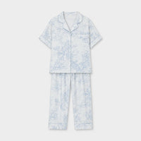 Pyjama Femme Satin Manches Courtes