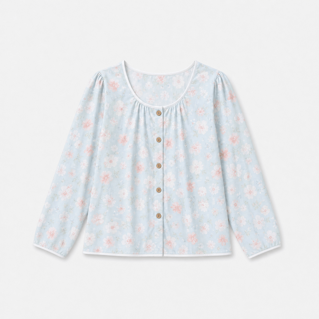 Haut De Pyjama Femme Coton