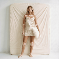 Haut De Pyjama Femme Satin