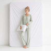 Haut De Pyjama Vert pour Femme