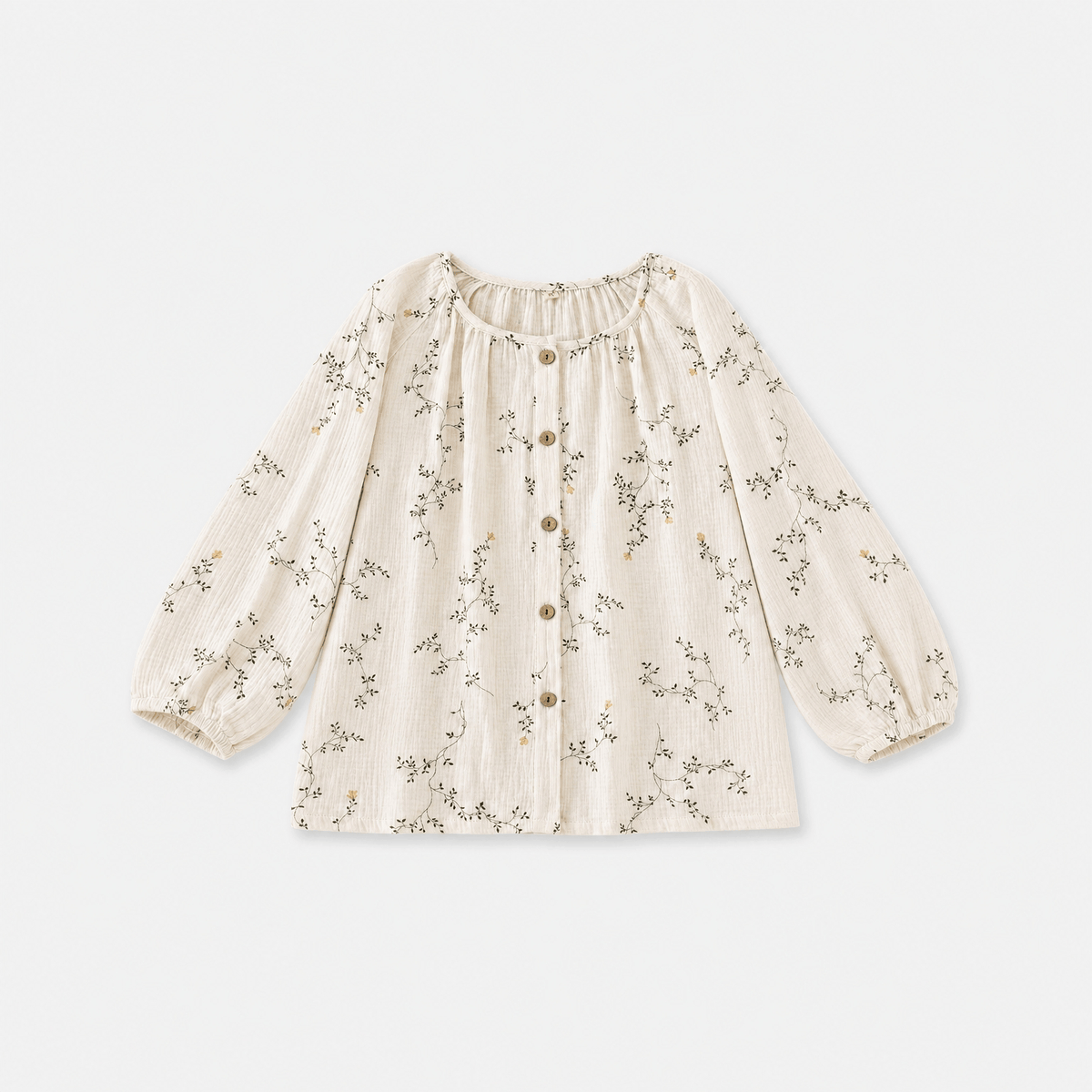 Haut Pyjama Femme Col Rond