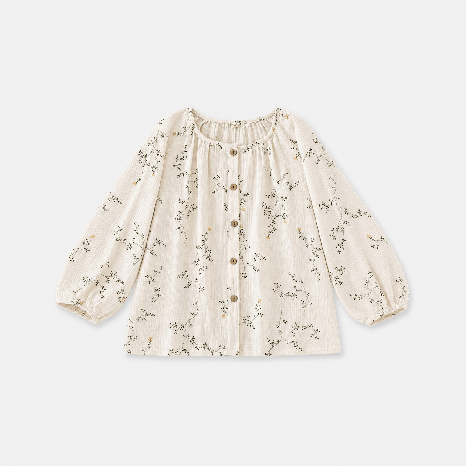 Haut Pyjama Femme Col Rond