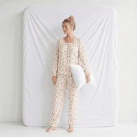 Haut Pyjama Femme Coton Imprimé