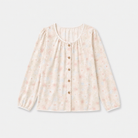 Haut Pyjama Manches Longues Coton