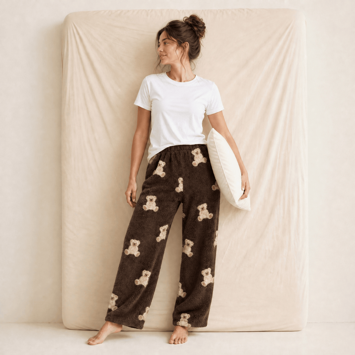 Pantalon Femme Hiver Ours